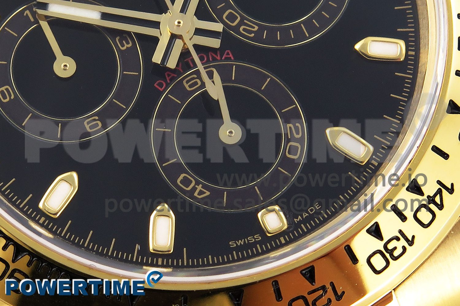 Daytona 116508 KING 1:1 Best Edition Black Dial on YG Bracelet SA4130 - Image 5
