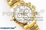 Daytona 116508 KING 1:1 Best Edition White Dial on YG Bracelet SA4130 - Image 3