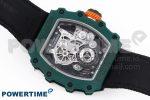RM21-02 Tourbillon NTPT RMF Best Edition Skeleton Dial on Black Nylon Strap - Image 7