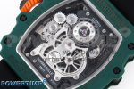 RM21-02 Tourbillon NTPT RMF Best Edition Skeleton Dial on Black Nylon Strap - Image 6