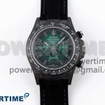 Daytona DIW Carbon/SS Case and Bezel DIWF Edition Green Dial on Black Nylon Strap A7750