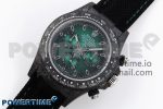 Daytona DIW Carbon/SS Case and Bezel DIWF Edition Green Dial on Black Nylon Strap A7750 - Image 2