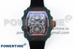RM21-02 Tourbillon NTPT RMF Best Edition Skeleton Dial on Black Nylon Strap