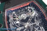 RM21-02 Tourbillon NTPT RMF Best Edition Skeleton Dial on Black Nylon Strap - Image 4