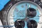 Daytona DIW Carbon Case and Bezel DIWF Edition White/Blue Dial on Blue Nylon Strap A7750 - Image 4