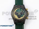 Daytona DIW Carbon Case and Bezel DIWF Edition Green/YG Dial on Green Nylon Strap A7750