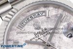 DayDate 40 SS GSF Gain Weight Meteorite Crystal Dial on President Bracelet A3255 - Image 4