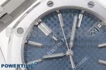 Royal Oak 37mm 15450 SS APSF 1:1 Best Edition Blue Textured Dial on SS Bracelet SA3120 Super Clone - Image 4