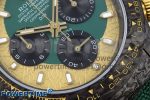 Daytona DIW Carbon Case and Bezel DIWF Edition Green/YG Dial on Green Nylon Strap A7750 - Image 5