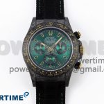 Daytona DIW Carbon/YG Case and Bezel DIWF Edition Green Dial on Black Nylon Strap A7750