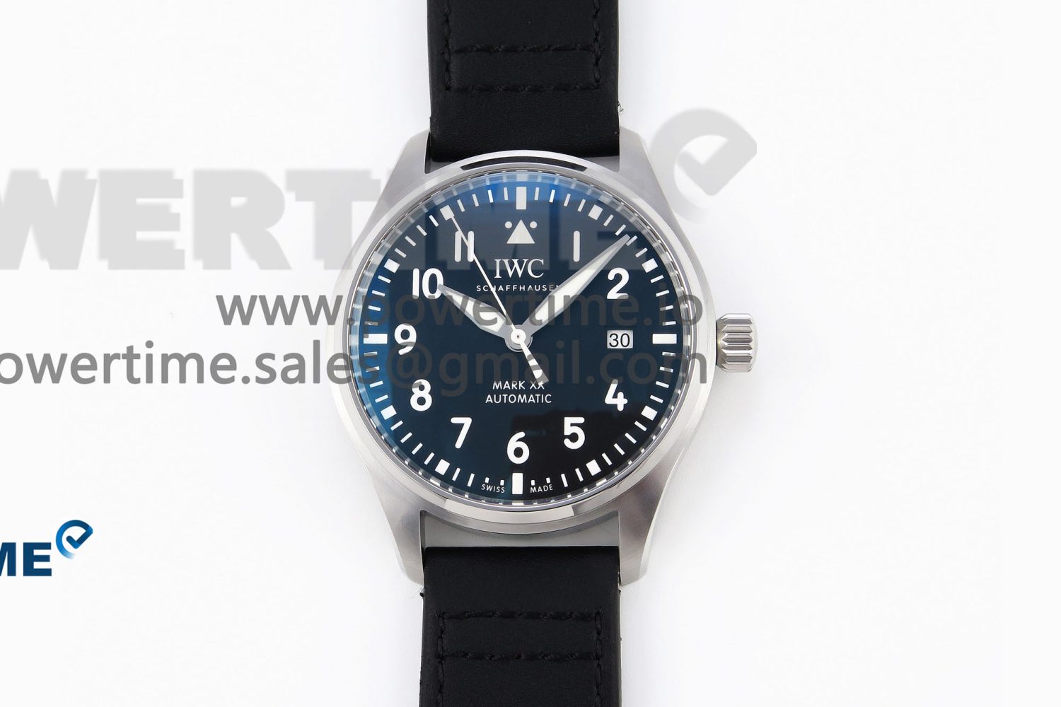 Pilot Mark XX IW328201 ZF 1:1 Best Edition Black Dial on Black Leather Strap A32111 - Image 1
