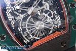 RM21-02 Tourbillon NTPT RMF Best Edition Skeleton Dial on Black Rubber Strap - Image 5