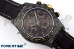Daytona DIW Carbon/YG Case and Bezel DIWF Edition Brown Dial on Black Nylon Strap A7750 - Image 3