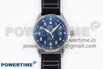 Pilot Mark XX IW328203 ZF 1:1 Best Edition Blue Dial on Dark Blue Leather Strap A32111