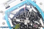 RM035 Transparent SONIC Best Edition Skeleton Blue Dial on White Nylon Strap Clone RMUL2 - Image 4