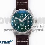 Pilot Mark XX IW328205 ZF 1:1 Best Edition Green Dial on Brown Leather Strap A32111