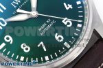 Pilot Mark XX IW328205 ZF 1:1 Best Edition Green Dial on Brown Leather Strap A32111 - Image 5