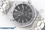Royal Oak 37mm 15450 SS APSF 1:1 Best Edition Gray Textured Dial on SS Bracelet SA3120 Super Clone - Image 3