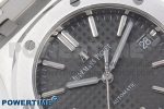 Royal Oak 37mm 15450 SS APSF 1:1 Best Edition Gray Textured Dial on SS Bracelet SA3120 Super Clone - Image 4