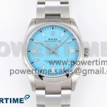 Oyster Perpetual 126000 36mm VSF 1:1 Best Edition 904L Steel Tiffany Blue Dial VS3235
