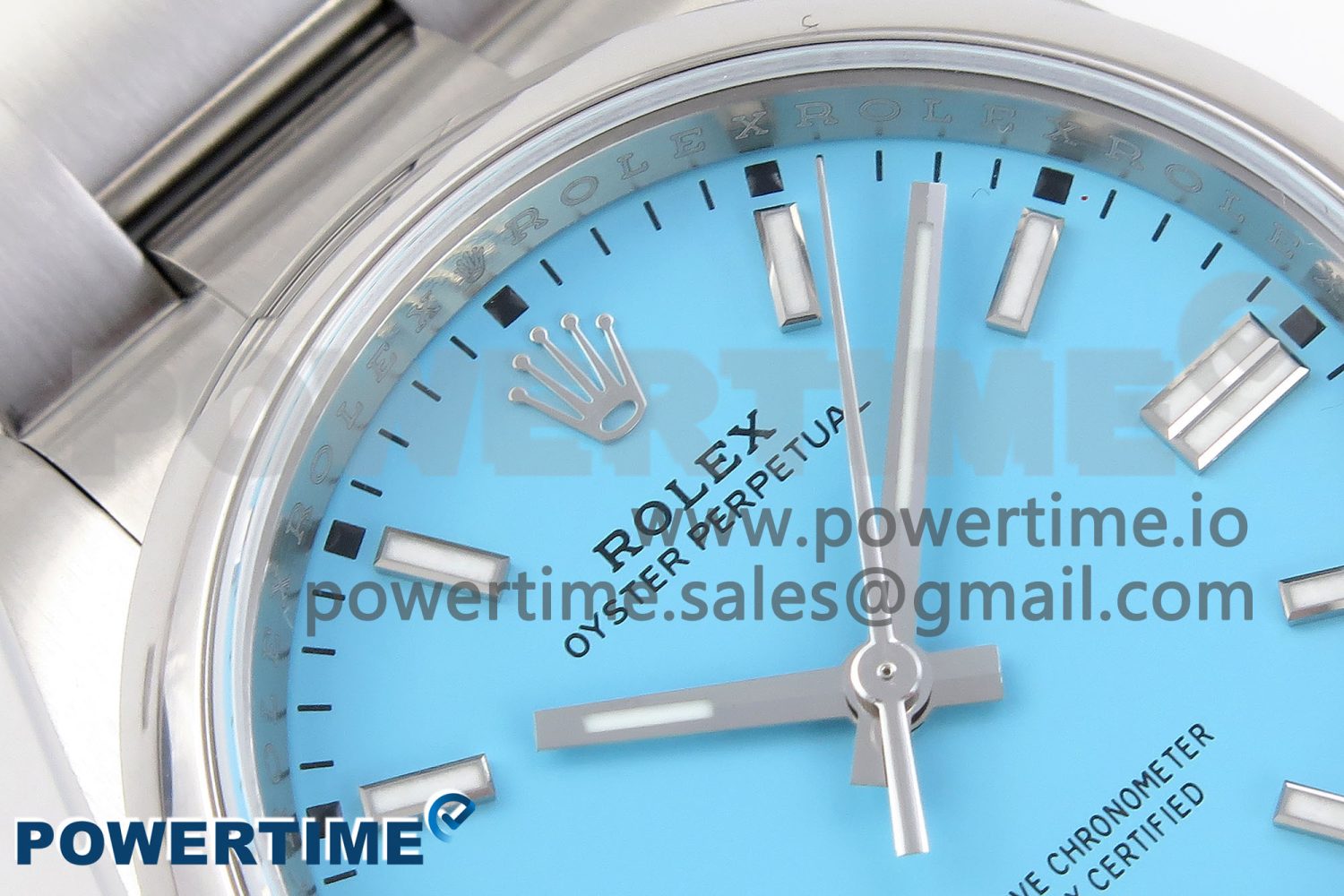 Oyster Perpetual 126000 36mm VSF 1:1 Best Edition 904L Steel Tiffany Blue Dial VS3235 - Image 4