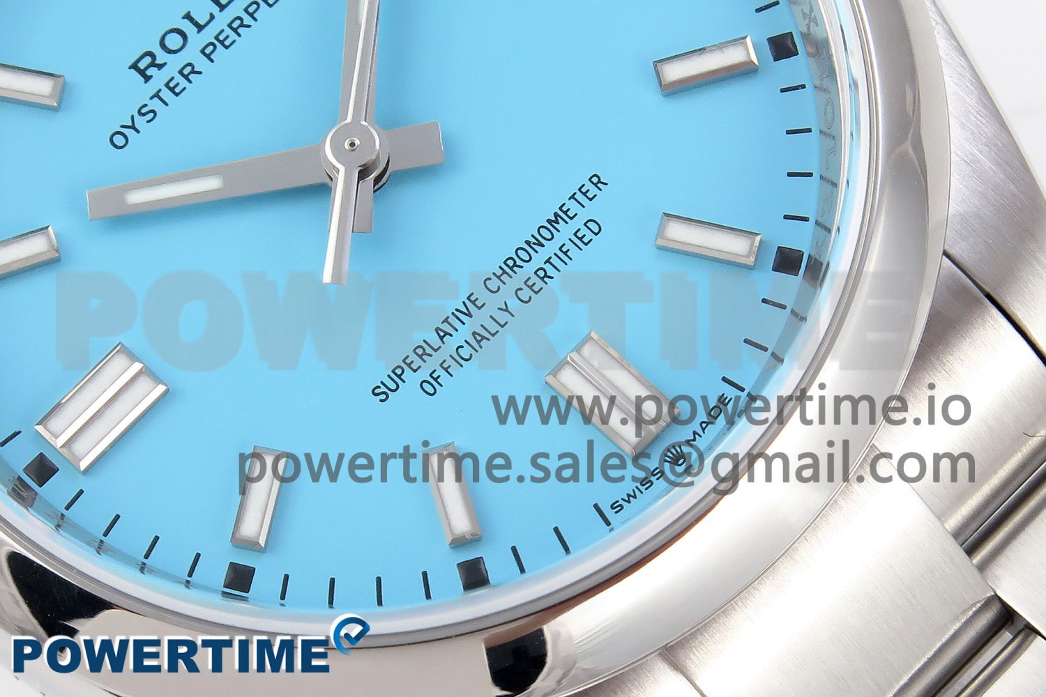 Oyster Perpetual 126000 36mm VSF 1:1 Best Edition 904L Steel Tiffany Blue Dial VS3235 - Image 5