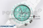 Daytona AET White Ceramic Case and Bracelet Avocado Green Dial SA4130 V2 - Image 2