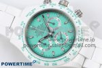 Daytona AET White Ceramic Case and Bracelet Avocado Green Dial SA4130 V2 - Image 3