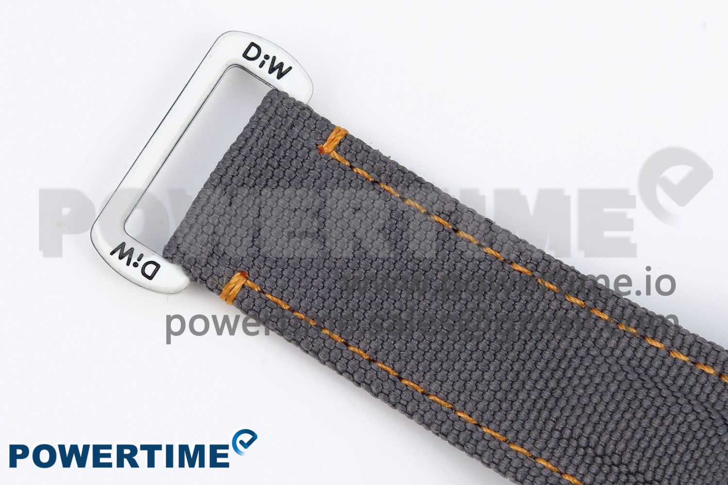 DAYTONA DIW WHITE CARBON CASE DIWF EDITION GRAY/WHITE DIAL ORANGE BEZEL ON GRAY NYLON STRAP A7750 - Image 11