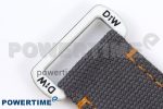 DAYTONA DIW WHITE CARBON CASE DIWF EDITION GRAY/WHITE DIAL ORANGE BEZEL ON GRAY NYLON STRAP A7750 - Image 12