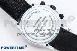 DAYTONA DIW WHITE CARBON CASE DIWF EDITION GRAY/WHITE DIAL ORANGE BEZEL ON GRAY NYLON STRAP A7750 - Image 9