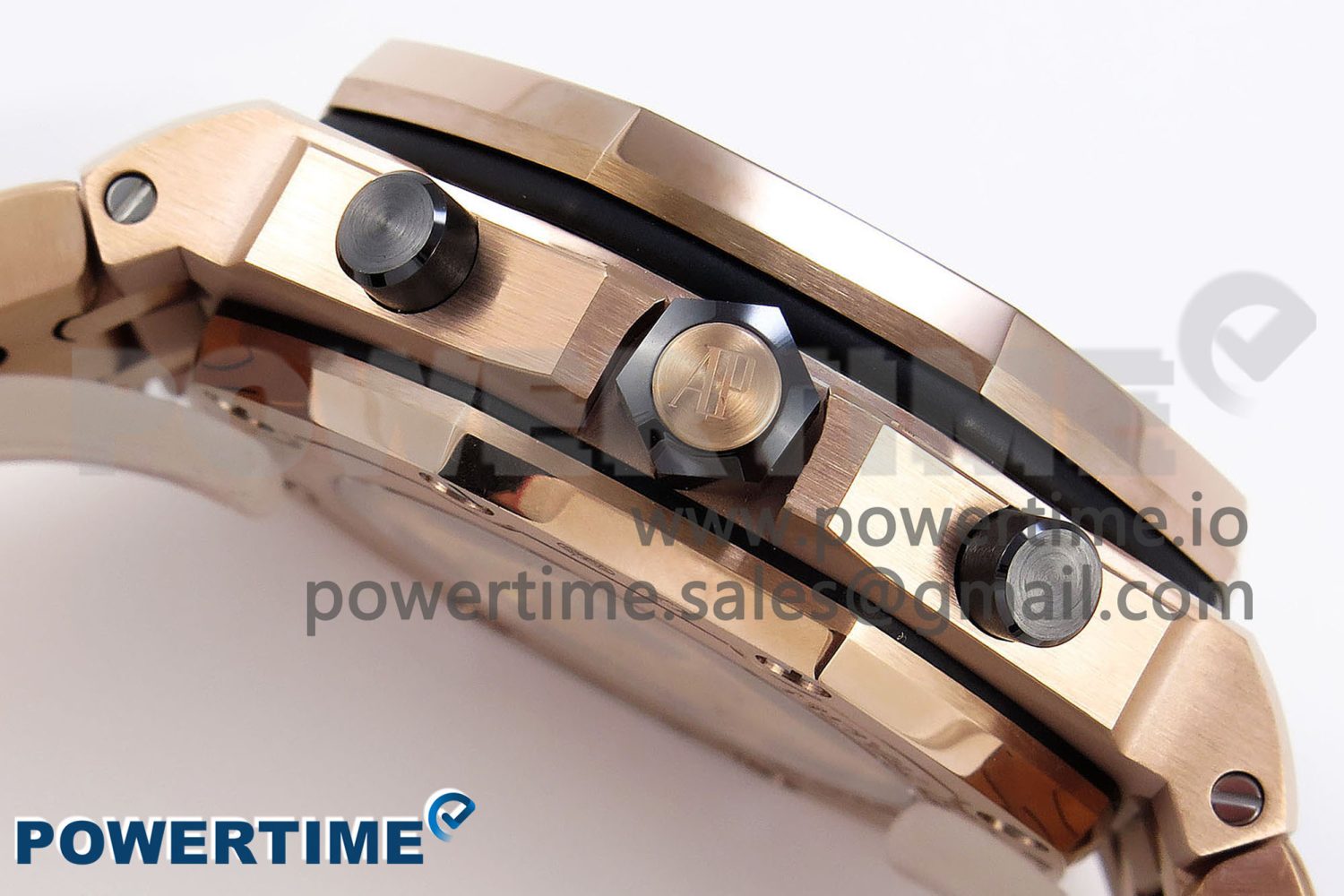 ROYAL OAK OFFSHORE 42MM RG APF 1:1 BEST EDITION BLACK/ RG DIAL ON RG BRACELET A3126 - Image 6