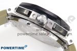 Royal Oak Offshore 44mm SS Black Ceramic Bezel APF 1:1 Best Edition Brown Dial on Brown Rubber Strap A4401 - Image 6