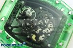 RM035 GREEN TRANSPARENT RMF BEST EDITION SKELETON DIAL ON TRANSLUCENT RUBBER STRAP CLONE RMUL2 - Image 10