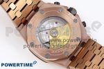 ROYAL OAK OFFSHORE 42MM RG APF 1:1 BEST EDITION BLACK/ RG DIAL ON RG BRACELET A3126 - Image 8