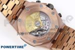 ROYAL OAK OFFSHORE 42MM RG APF 1:1 BEST EDITION BLACK/ RG DIAL ON RG BRACELET A3126 - Image 9