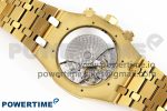 Royal Oak Chrono 26331 YG IPF 1:1 Best Edition Blue/YG Dial on YG Bracelet A7750 - Image 9