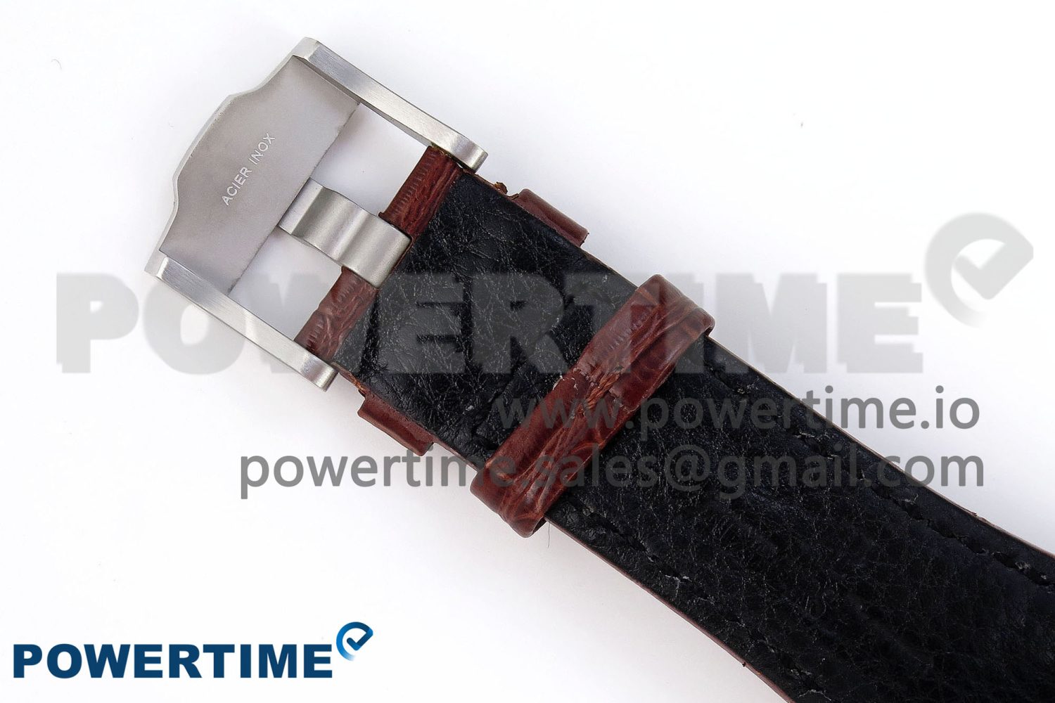 ROYAL OAK OFFSHORE 42MM SAFARI SS APF 1:1 BEST EDITION WHITE DIAL ON BROWN LEATHER STRAP A7750 - Image 12