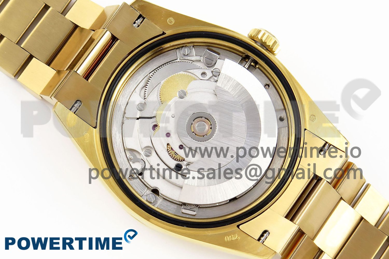 DAY DATE 36 YG RAF 1:1 BEST EDITION RED CARNELIAN DIAL DIAMONDS BEZEL ON YG BRACELET A2836 - Image 10