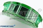 RM035 GREEN TRANSPARENT RMF BEST EDITION SKELETON DIAL ON WHITE RUBBER STRAP CLONE RMUL2 - Image 8