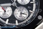 Royal Oak Offshore 44mm SS Black Ceramic Bezel APF 1:1 Best Edition Black/Silver Dial on Black Rubber Strap A4401 - Image 5