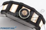 RM21-01 TOURBILLON NTPT RMF BEST EDITION RG BEZEL SKELETON DIAL ON WHITE RUBBER STRAP - Image 7