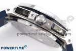 Royal Oak Offshore 44mm SS Bezel APF 1:1 Best Edition Blue/Silver Dial on Blue Rubber Strap A4401 - Image 6