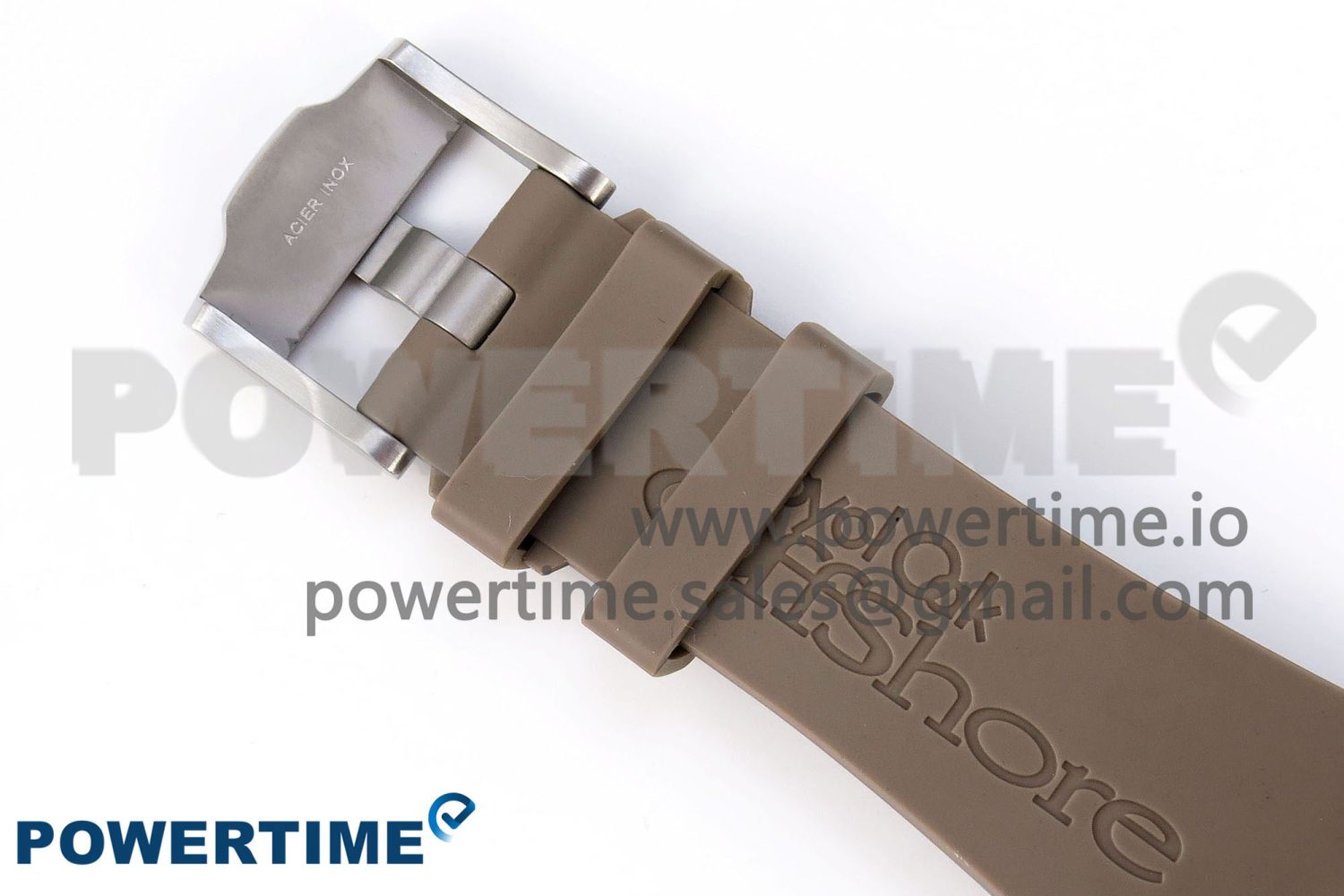 ROYAL OAK OFFSHORE 42MM SS APF 1:1 BEST EDITION BROWN DIAL CERAMIC BEZEL ON GRAY RUBBER STRAP A3126 - Image 13