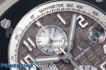 ROYAL OAK OFFSHORE 42MM SS APF 1:1 BEST EDITION BROWN DIAL CERAMIC BEZEL ON GRAY RUBBER STRAP A3126 - Image 4