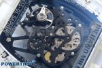 RM035 TRANSPARENT RMF BEST EDITION SKELETON BLUE DIAL ON TRANSLUCENT RUBBER STRAP CLONE RMUL2 - Image 10