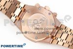 Royal Oak Chrono 26331 RG IPF 1:1 Best Edition Blue/RG Dial on RG Bracelet A7750 - Image 8