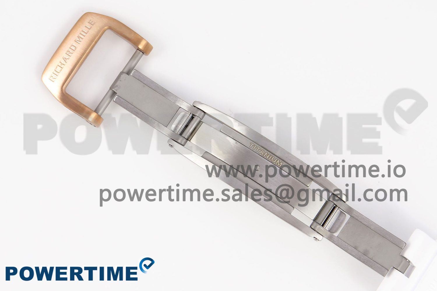RM21-01 TOURBILLON NTPT RMF BEST EDITION RG BEZEL SKELETON DIAL ON WHITE RUBBER STRAP - Image 13