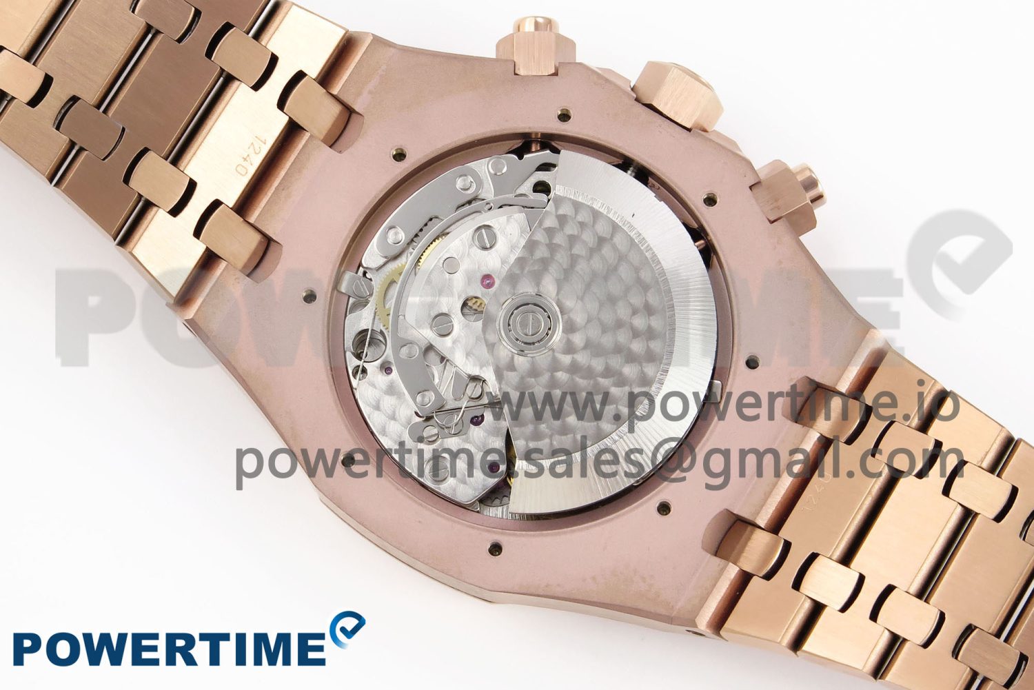 Royal Oak Chrono 26331 RG IPF 1:1 Best Edition Blue/RG Dial on RG Bracelet A7750 - Image 9