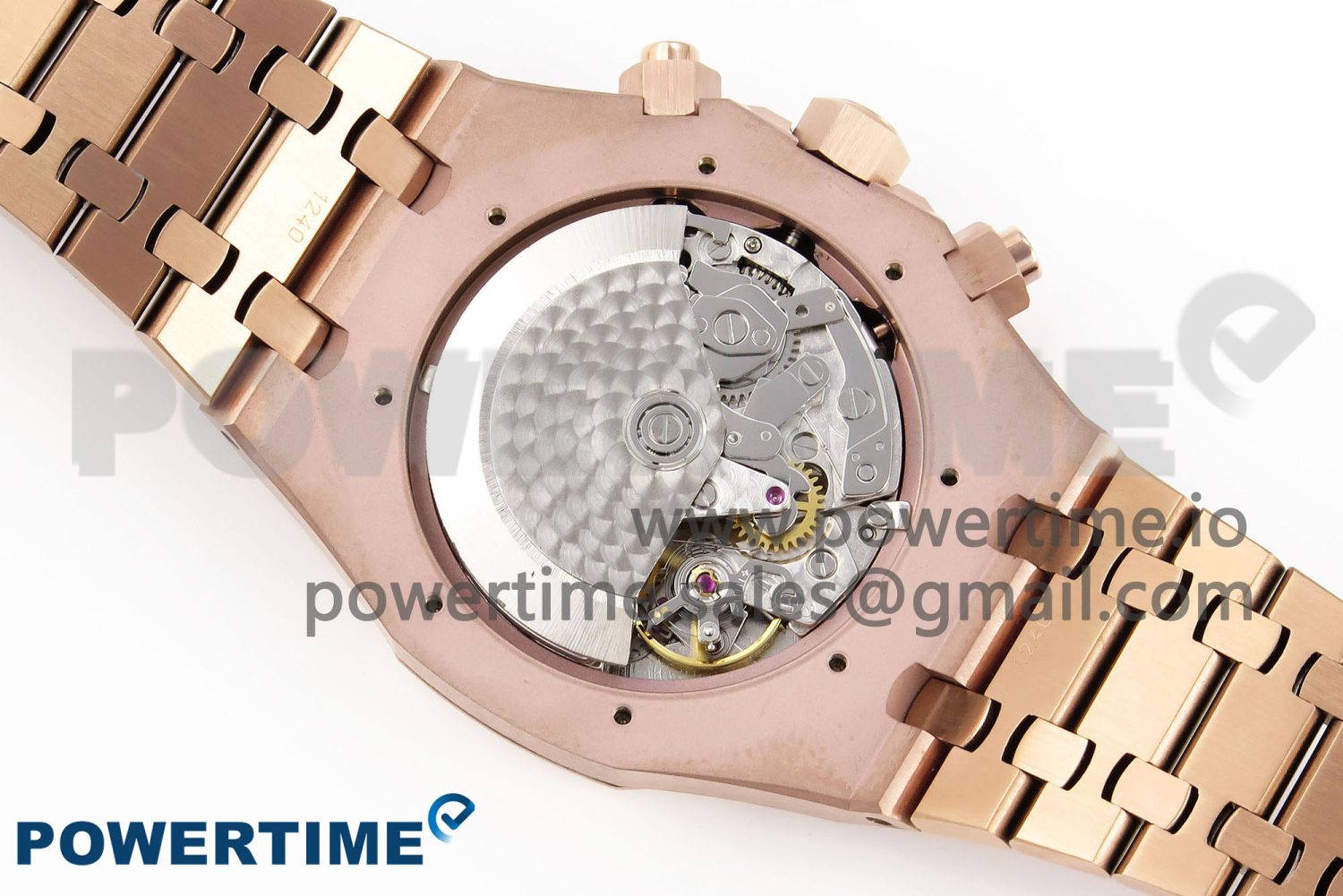 Royal Oak Chrono 26331 RG IPF 1:1 Best Edition Brown/RG Dial on RG Bracelet A7750 - Image 10